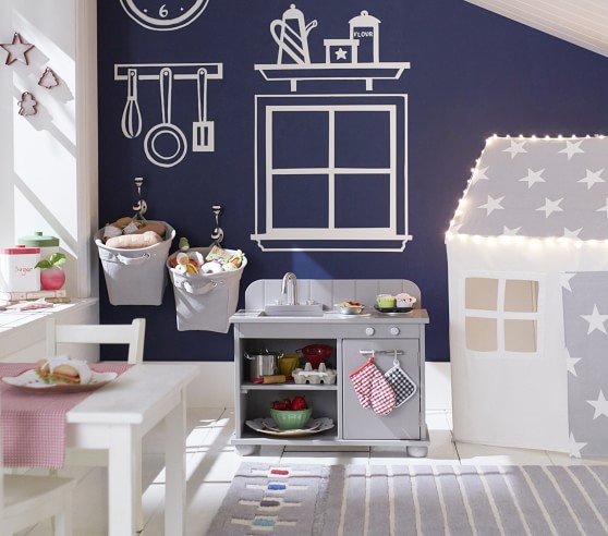 my first kitchen pottery barn