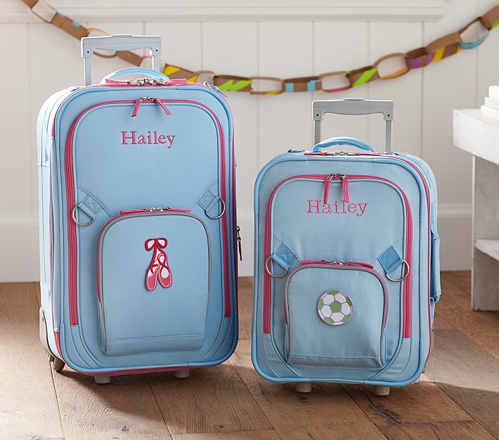 pottery barn kids luggage