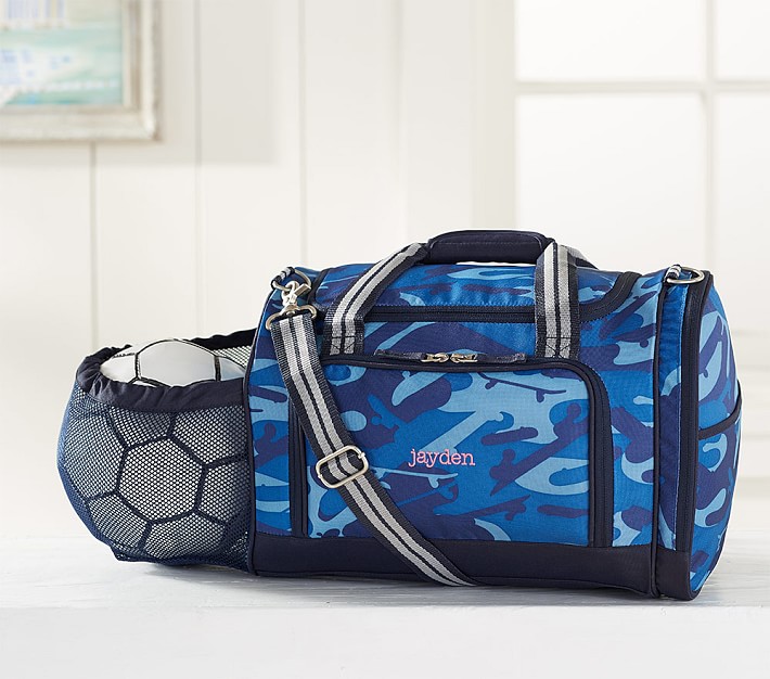 camo sports bag