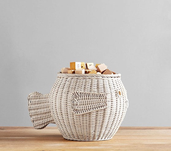 pottery barn kids storage baskets