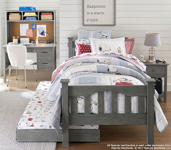 pottery barn kids twin bed