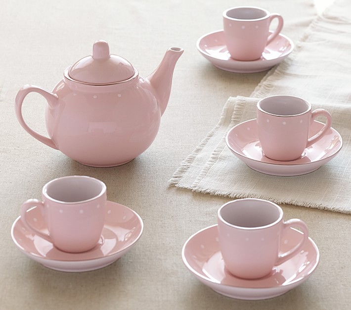 real tea set for toddlers