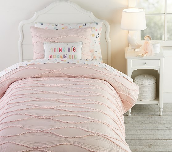 Wave Quilt Shams Pottery Barn Kids