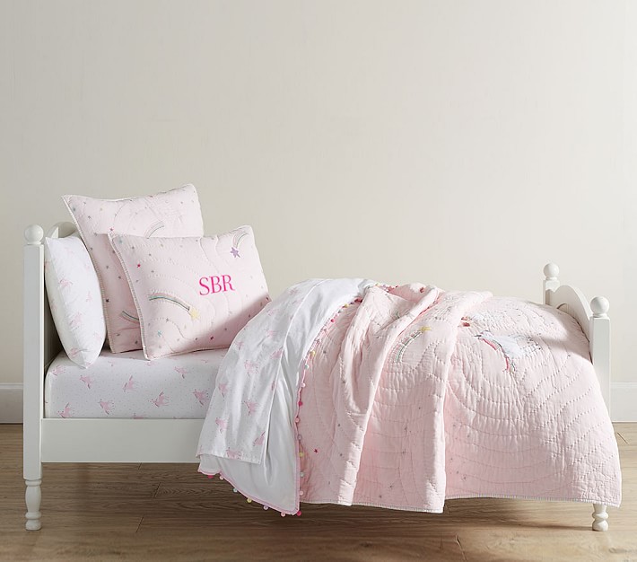 pottery barn unicorn sheets