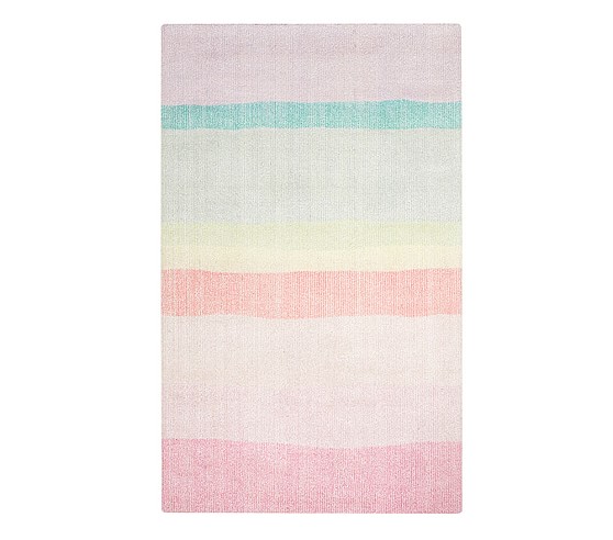rainbow playroom rug