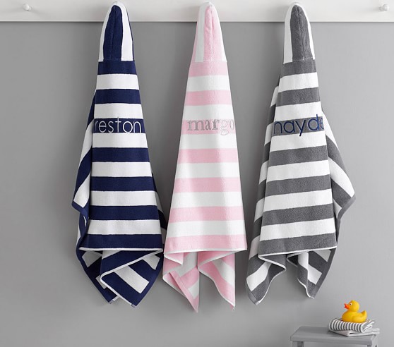 pottery barn kids hooded towel