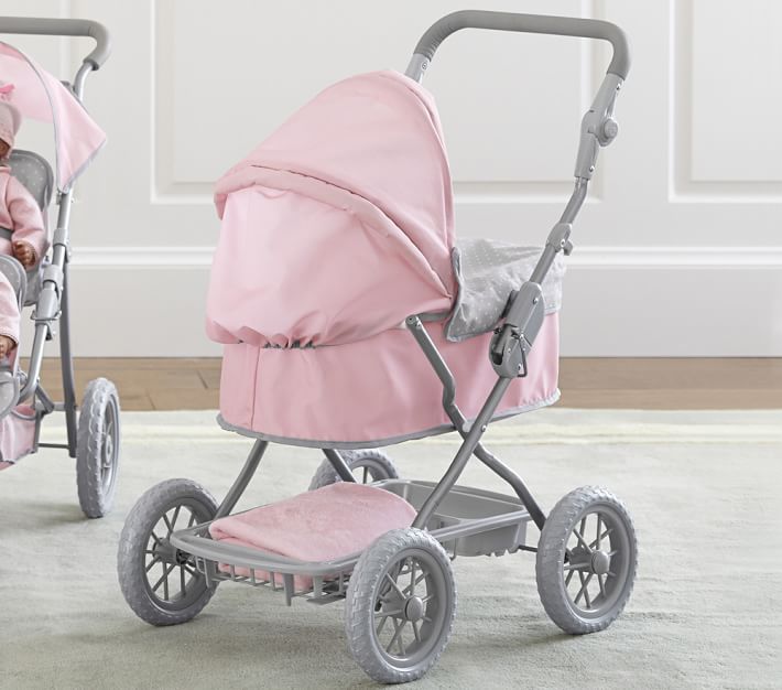 pottery barn double doll stroller