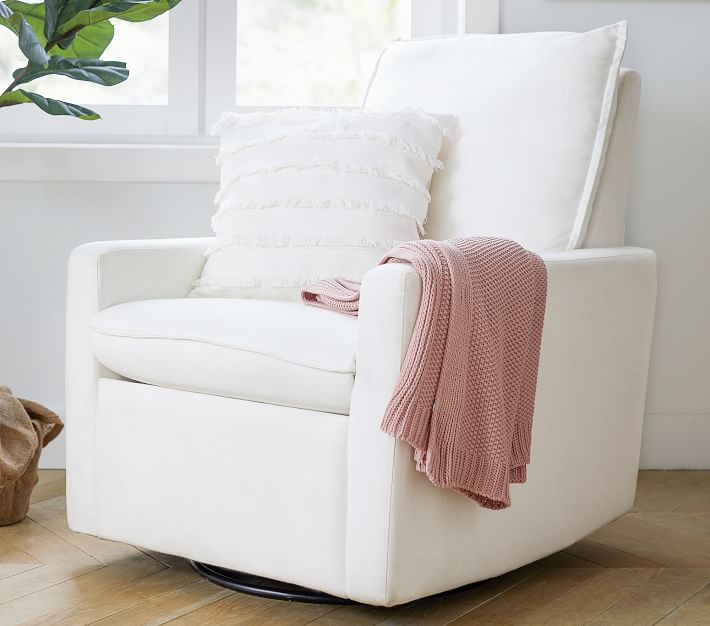 Paxton Swivel Glider & Recliner | Modern Nursing Chair | Pottery Barn Kids