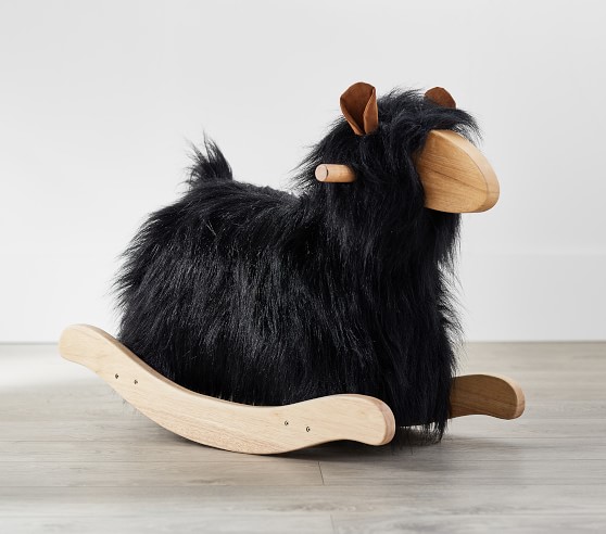 lamb plush rocker