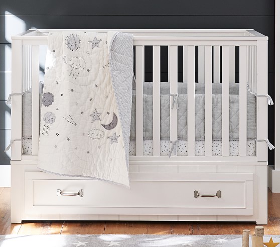 linen crib bedding