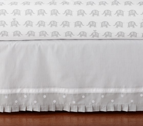 Taylor Elephant Baby Bedding Crib Bedding Pottery Barn Kids