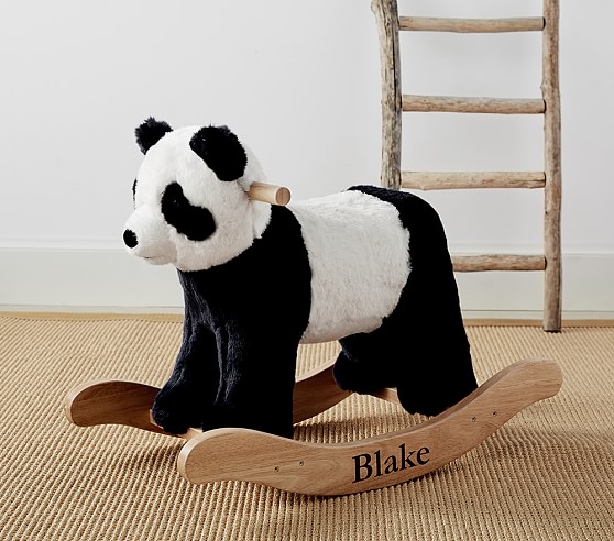 pottery barn rocking bear