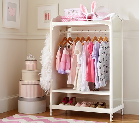 wardrobe for children's dress up clothes