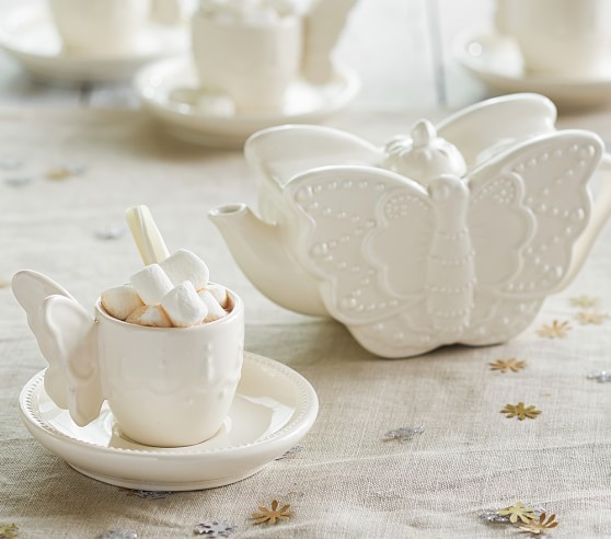 butterfly tea set