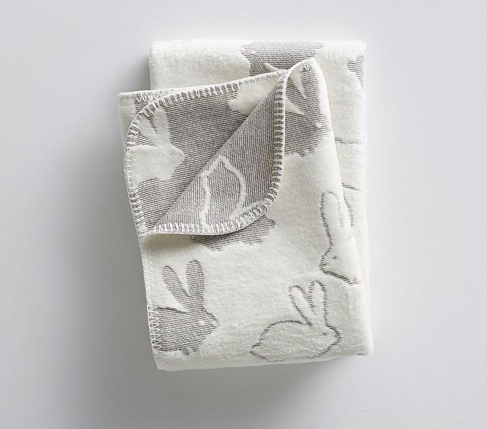 bunny swaddle blanket