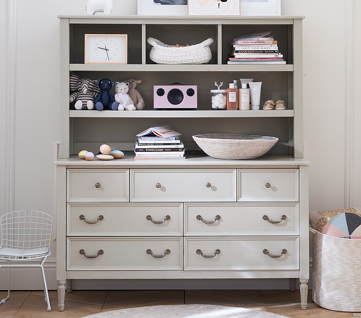 nursery dresser with hutch