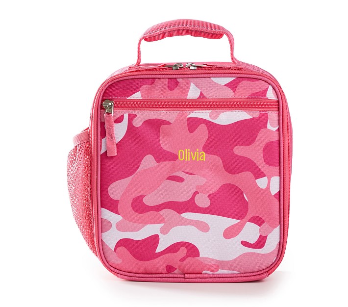 pink camo lunch bag