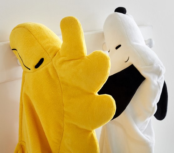 snoopy hooded towel