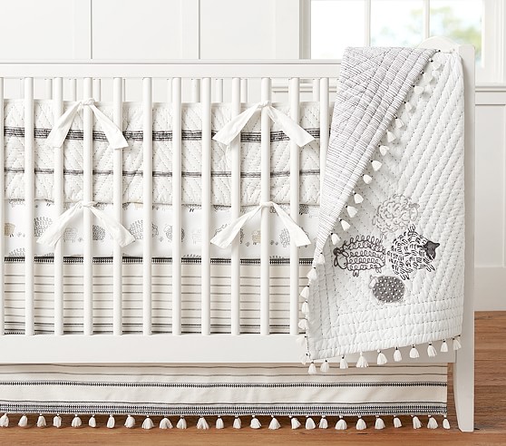 pottery barn kids crib sheets