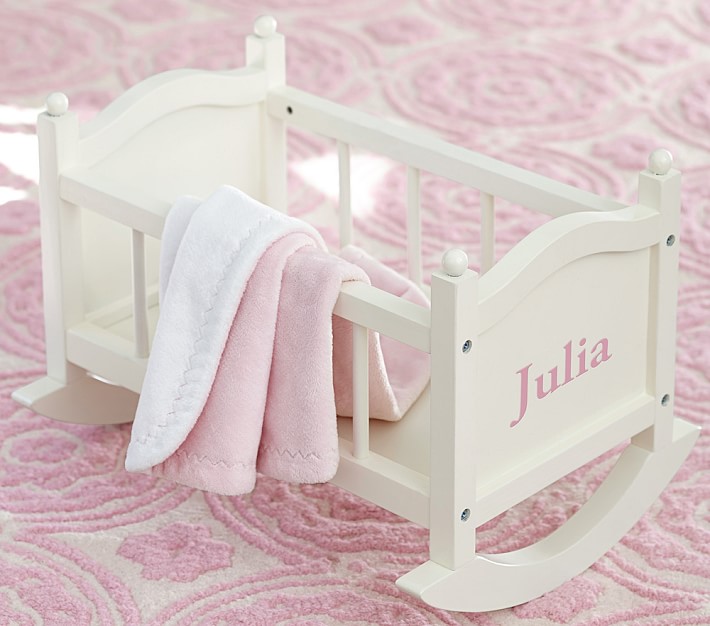 wooden dolls cots