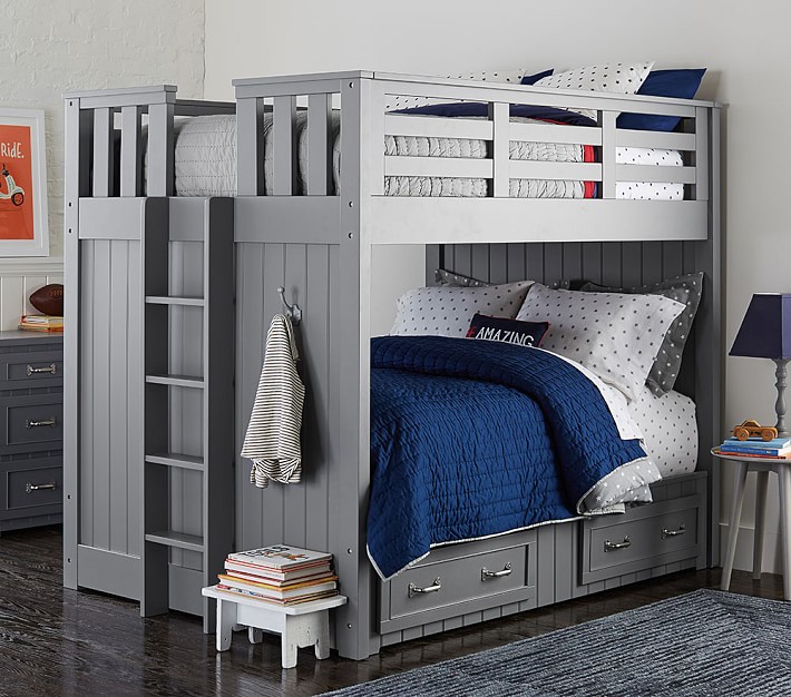 Shared Bedroom Ideas How To Decorate, Boy And Girl Bunk Beds