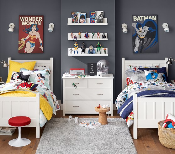 dc comics crib bedding