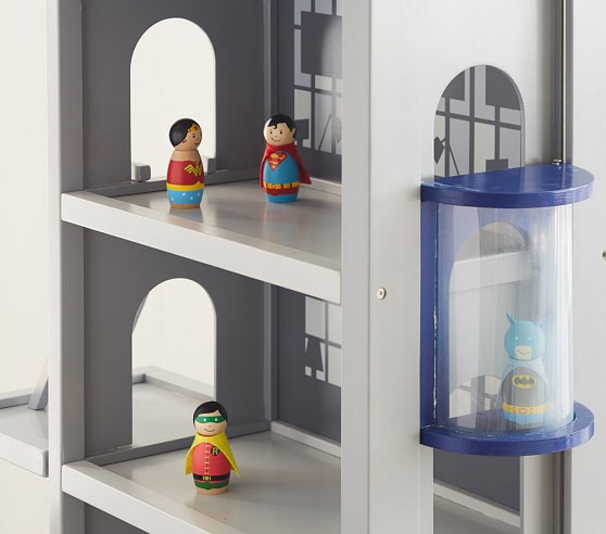 super hero doll house