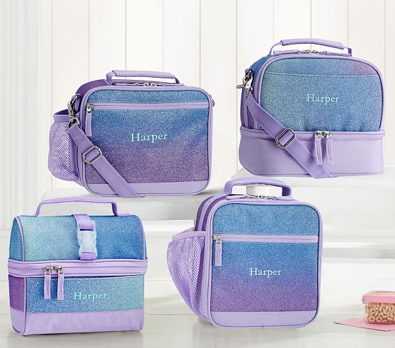 glitter lunch box