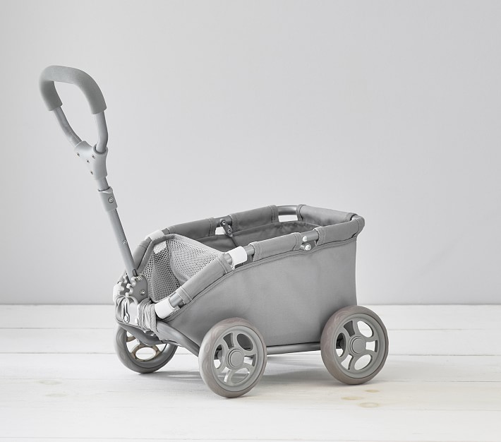 Gray Stars Baby Doll Wagon | Doll 