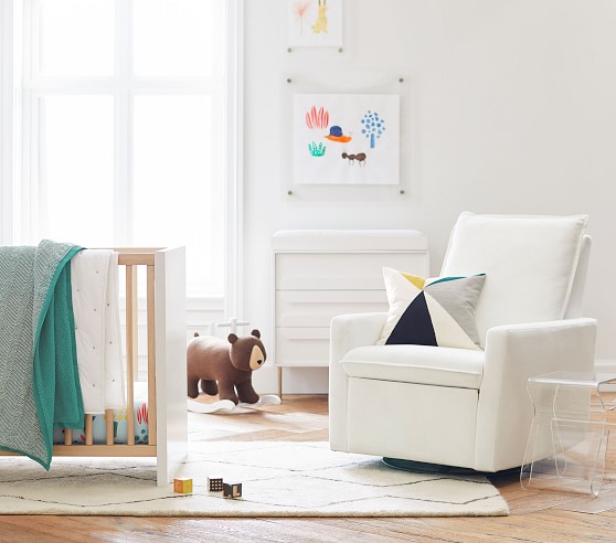 paxton glider and ottoman set