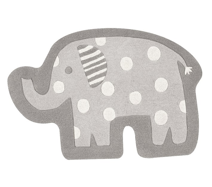 kids elephant rug