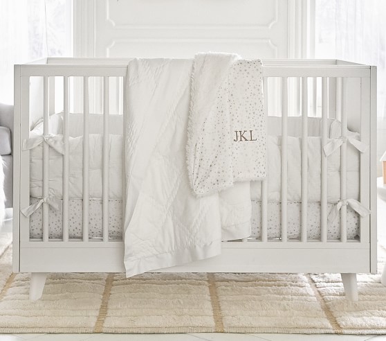 pottery barn clear crib