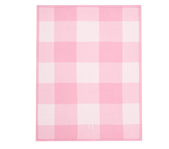 plaid baby blanket