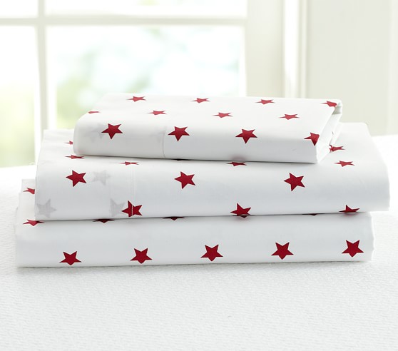 pottery barn star sheets