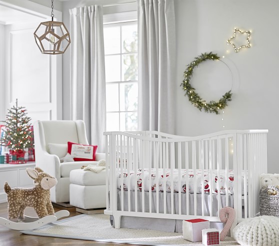 baby christmas cot bedding
