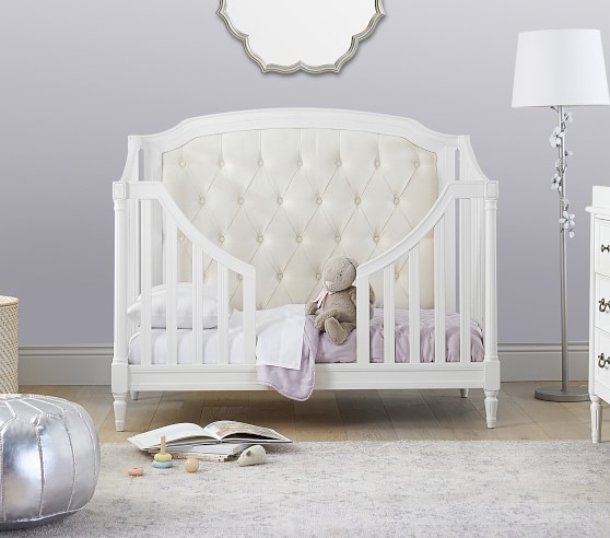 blythe upholstered convertible crib