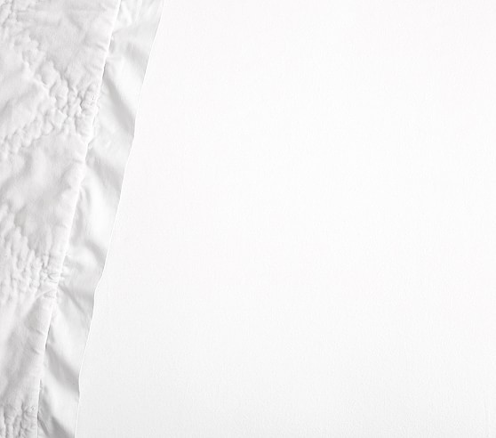pottery barn flannel crib sheet