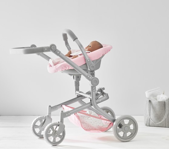 Pink Glitter Convertible 3-in-1 Baby 