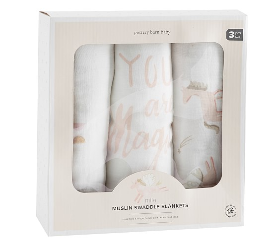 pottery barn swaddle
