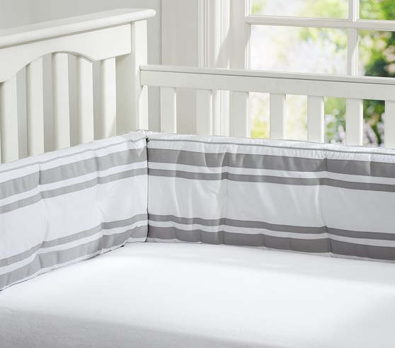pottery barn crib sheets boy