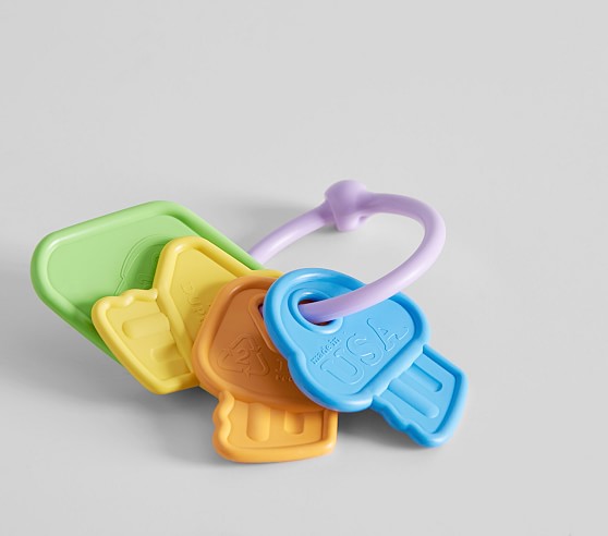 baby toy plastic keys