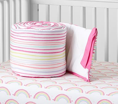 rainbow baby bedding set