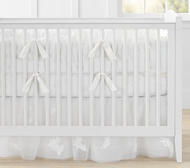 ivory crib sheet