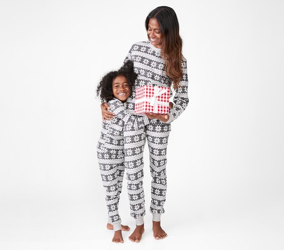 frozen fair isle pajamas