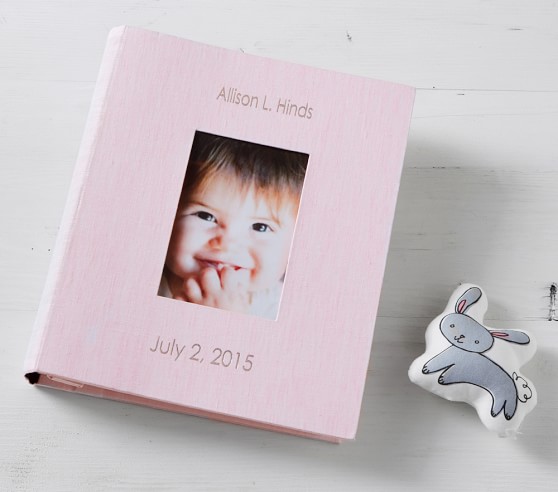 pottery barn baby book