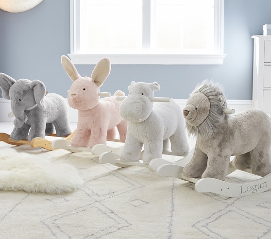 pottery barn bunny rocker