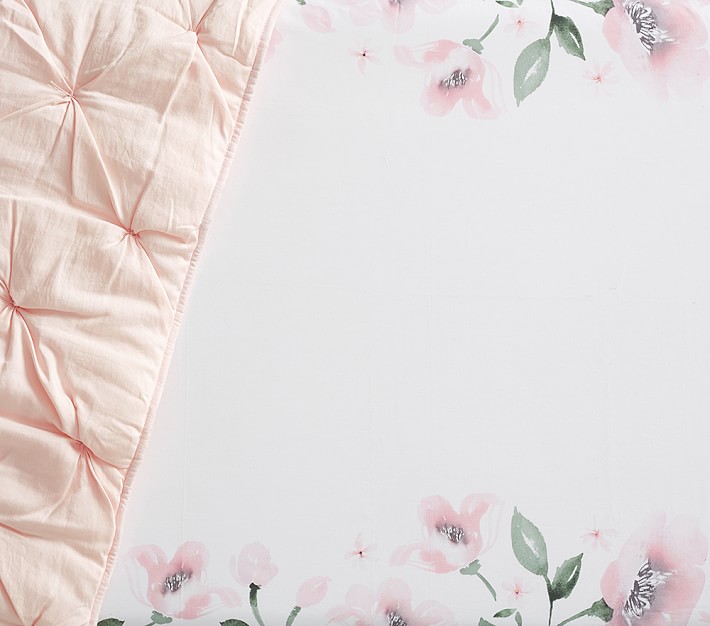 flower cot bedding
