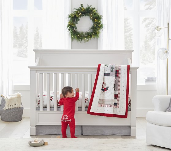 Santa crib sheet cheap