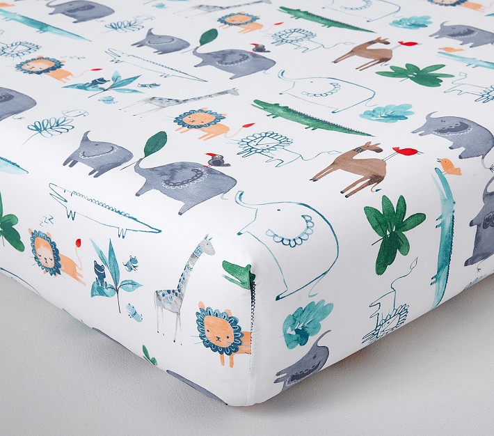 frozen fitted crib sheet