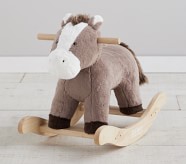 plush rocking horse for baby